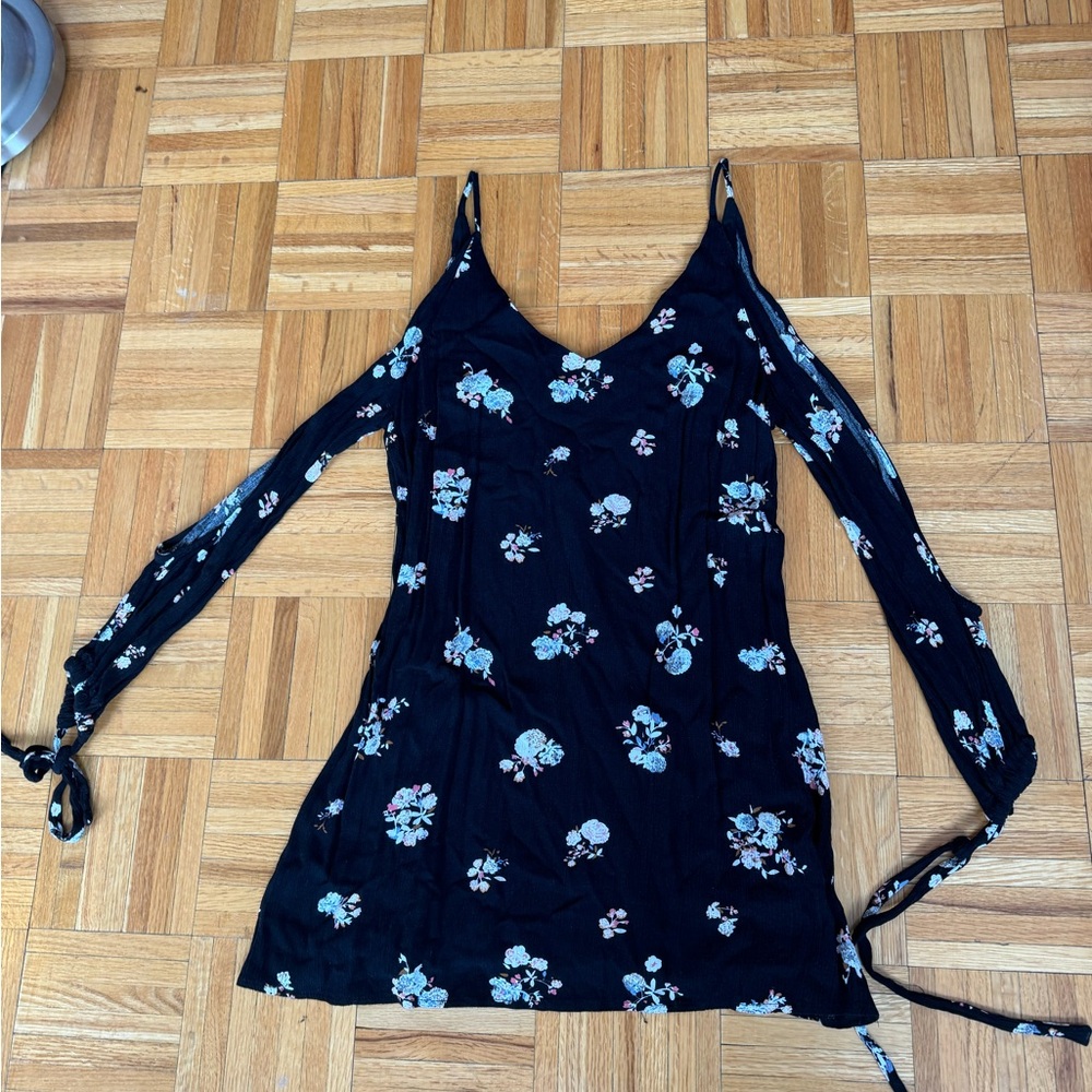 Showpo Cold Shoulder Mini Dress